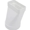 Sencys Vlakkanaal 204X60Mm Verloop Recht O125Mm Kunststof|Brico Clearance