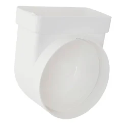 Sencys Vlakkanaal 110X55Mm Verloop Knie O100Mm Kunststof|Brico Hot