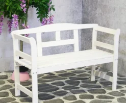 Brico Tuinbanken-Sens-Line Friesen Tuinbank - Hout - Wit