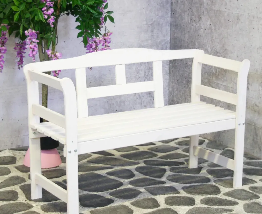 Brico Tuinbanken-Sens-Line Friesen Tuinbank - Hout - Wit