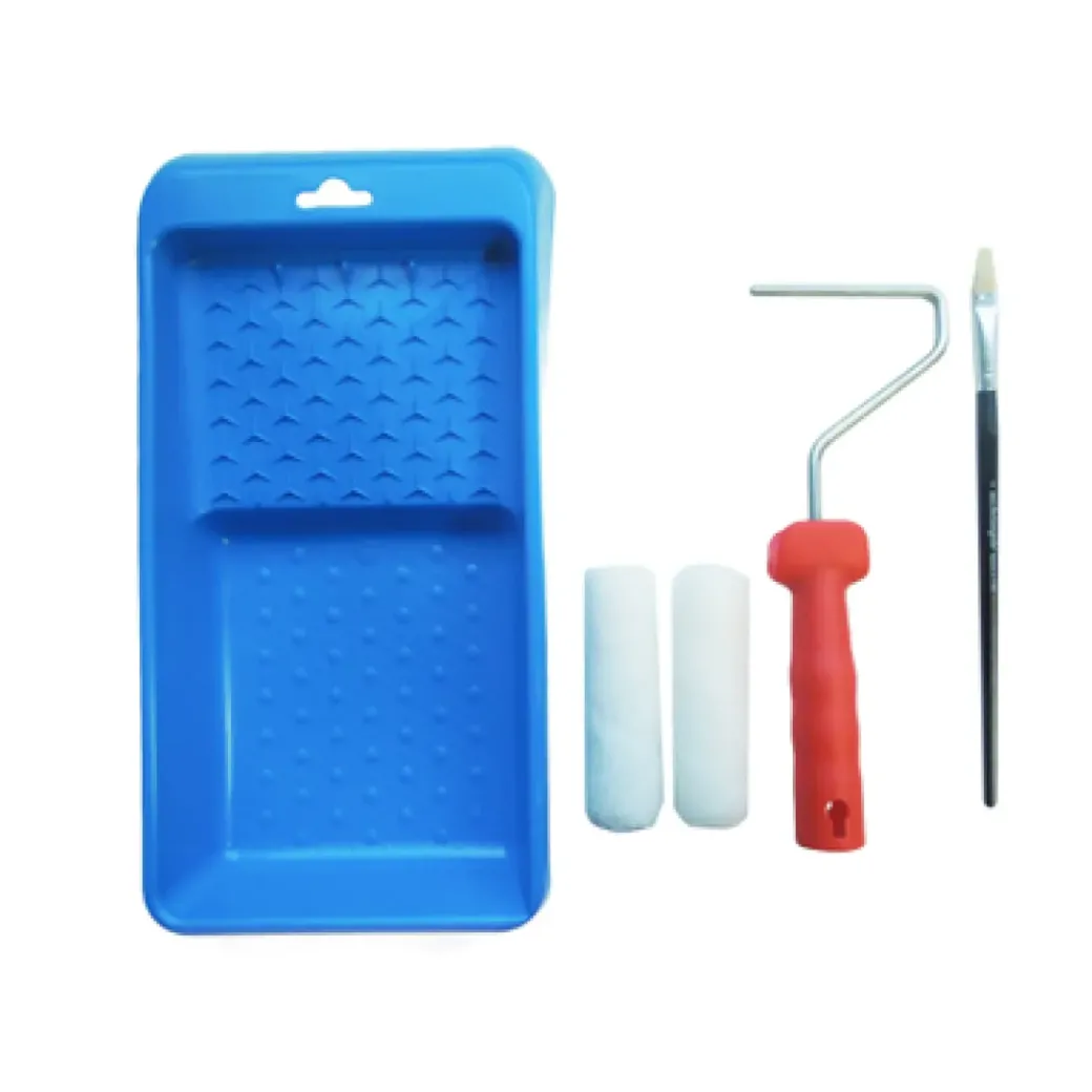 Brico Verfbakjes & -Emmers-Set Met Verfbak En Lakroller Blauw