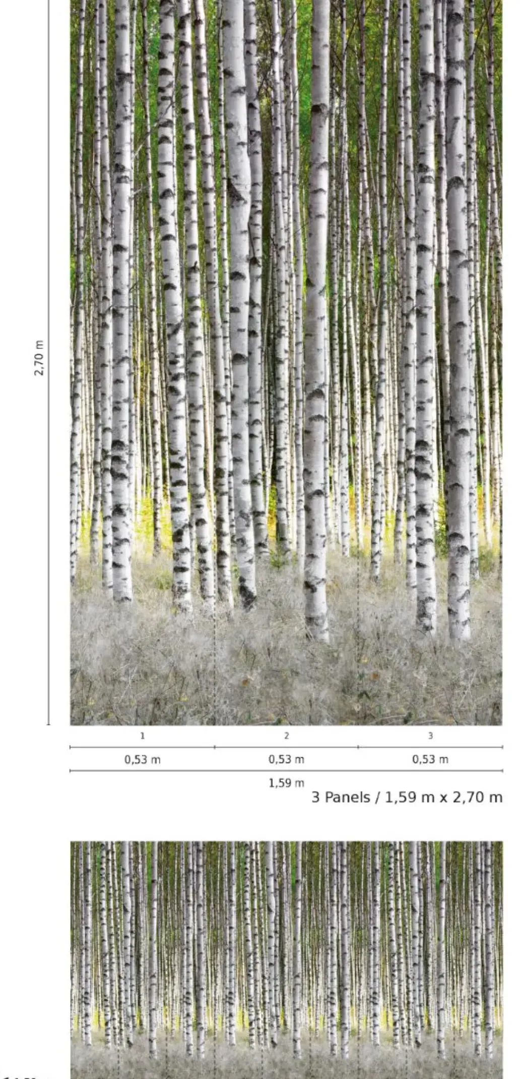 Brico Fotobehang-Smart Art Fotobehang Berkenbos