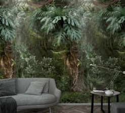 Brico Fotobehang-Smart Art Fotobehang Groene Jungle