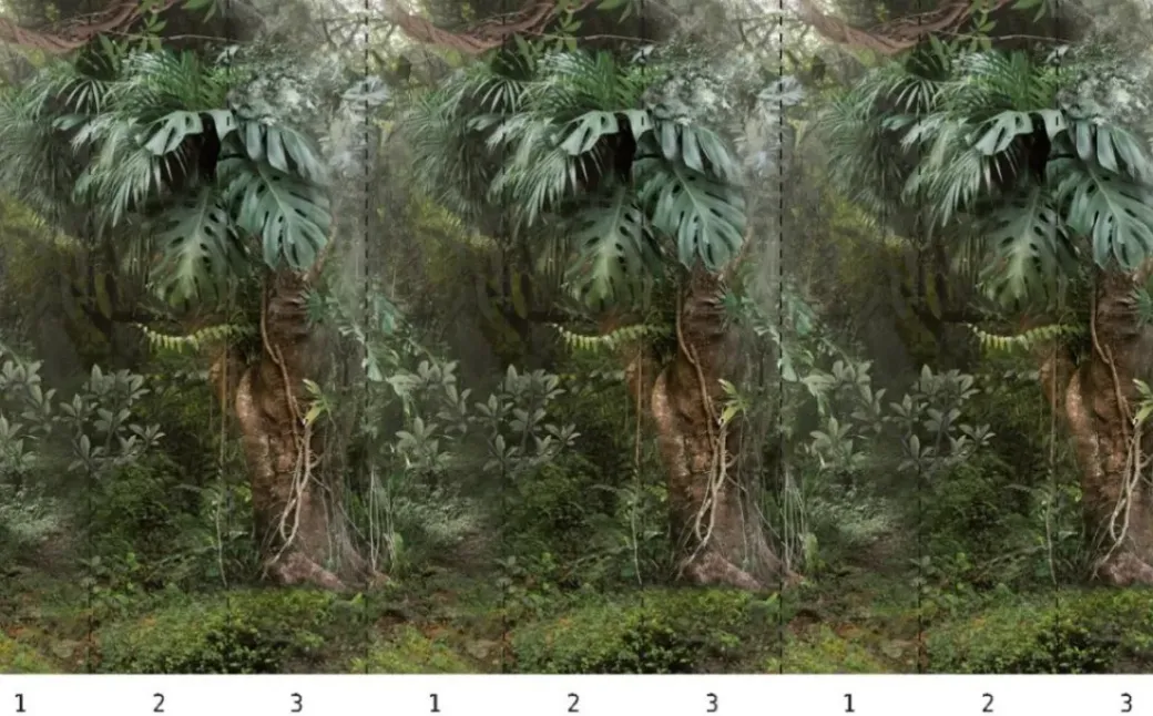 Brico Fotobehang-Smart Art Fotobehang Groene Jungle