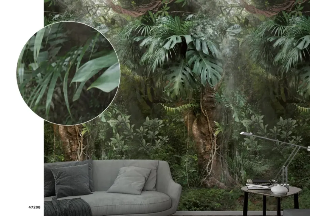 Brico Fotobehang-Smart Art Fotobehang Groene Jungle