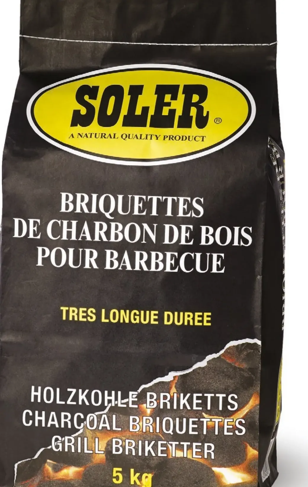 Brico Houtskool En Briketten-Soler Houtskoolbriketten 100% Natuurlijk 3Kg