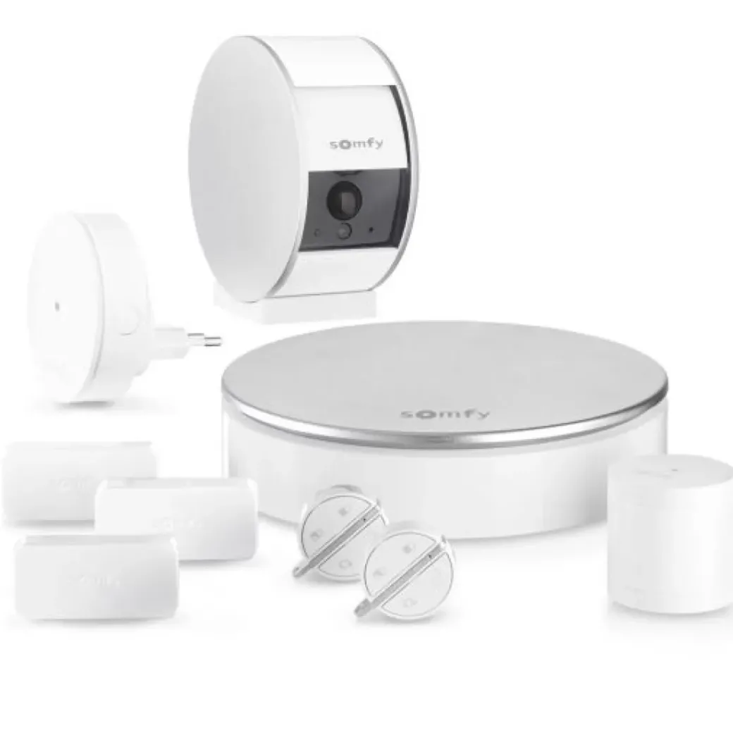 Brico Alarmsystemen-Somfy Draadloos Alarmsysteem Home Alarm + Indoor Bewakingscamera