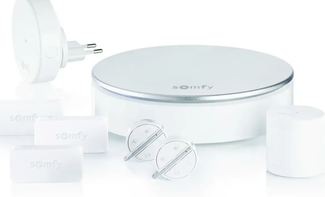 Brico Alarmsystemen-Somfy Home Alarm Startpakket Draadloos Wit