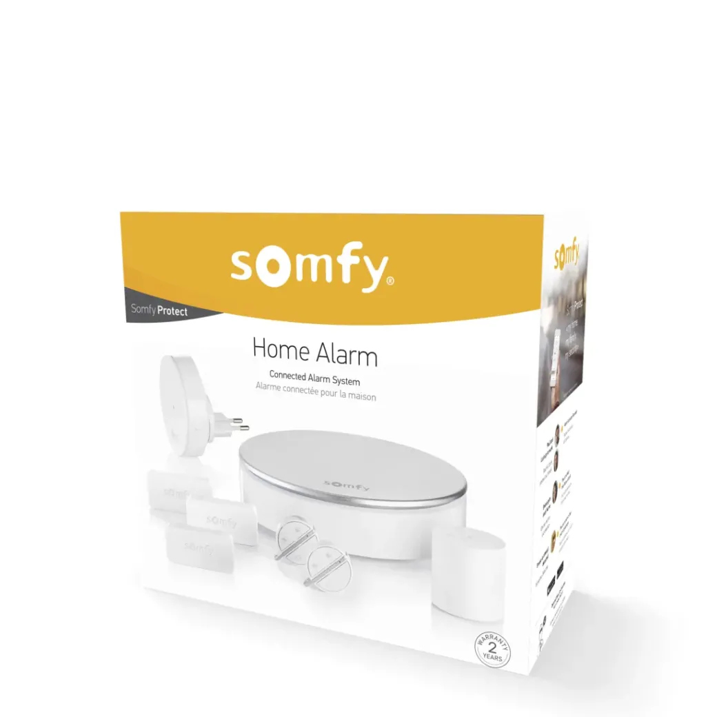 Brico Alarmsystemen-Somfy Home Alarm Startpakket Draadloos Wit