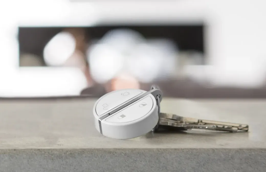 Brico Alarmsystemen-Somfy Key Badge Home Alarm Draadloos Wit