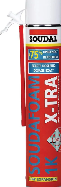 Soudafoam Eencomponent Pu-Schuim X-Tra 1K Hand Held 750Ml|Brico Online