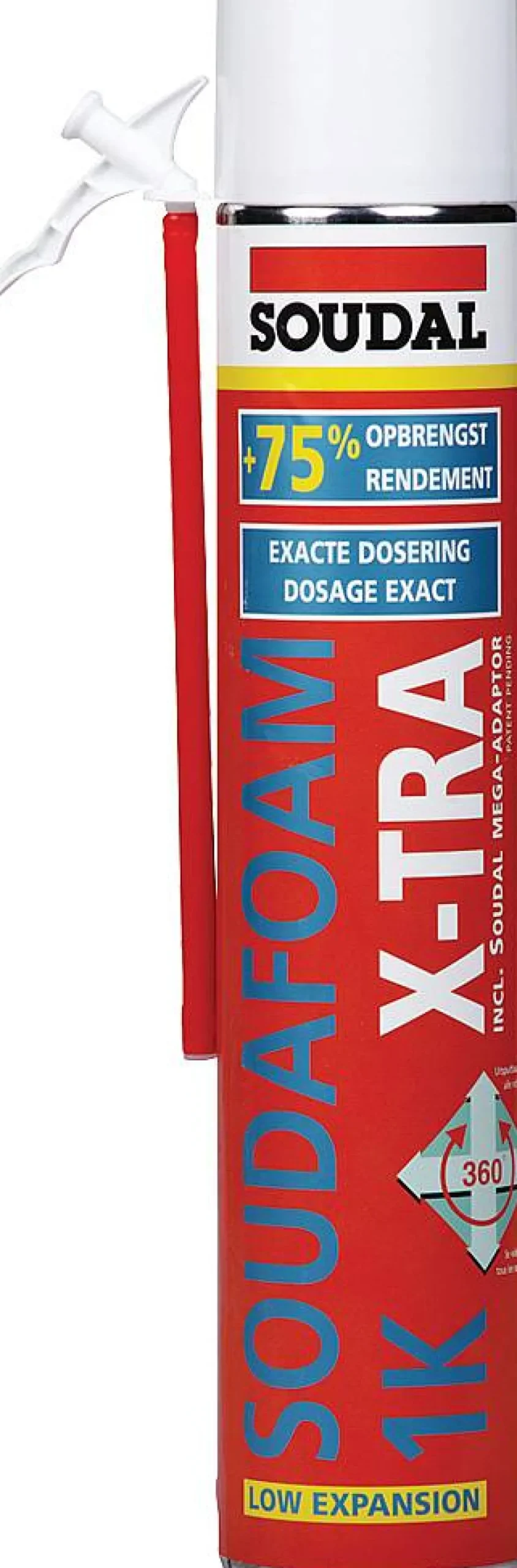 Soudafoam Eencomponent Pu-Schuim X-Tra 1K Hand Held 750Ml|Brico Online