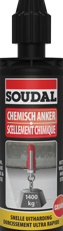 Brico Lijm- & Kitpistolen-Soudal Chemisch Anker Ca1400 165Ml