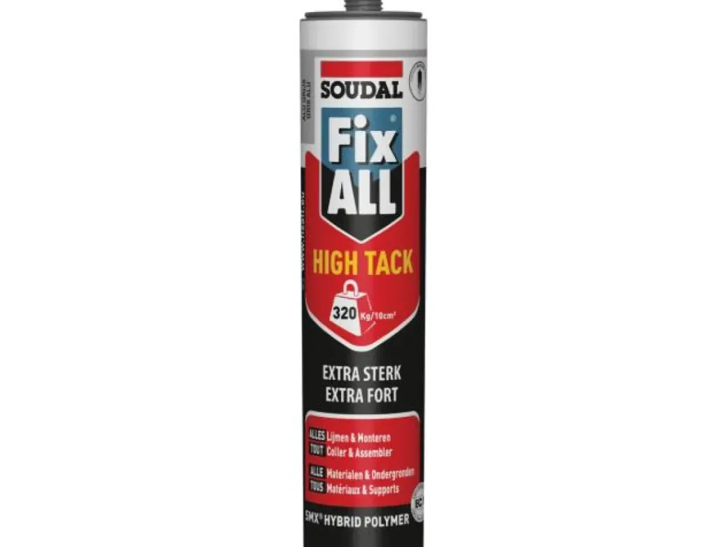 Brico Lijm- & Kitpistolen-Soudal Lijmkit Fix All Crystal 290Ml