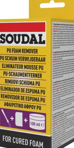 Brico Afbijtmiddelen-Soudal Pu Schuim Verwijderaar 100Ml