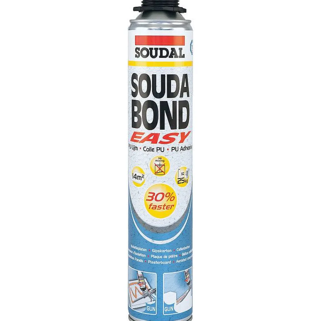 Soudal Pu-Lijm Soudabond Easy 750Ml Gun|Brico New