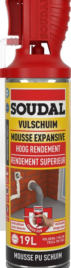 Soudal Vulschuim Manueel 0,5L|Brico Online