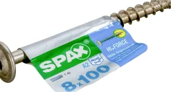 Brico Schroeven-Spax Schroef 'Hi.Force' Rvs 8X100Mm