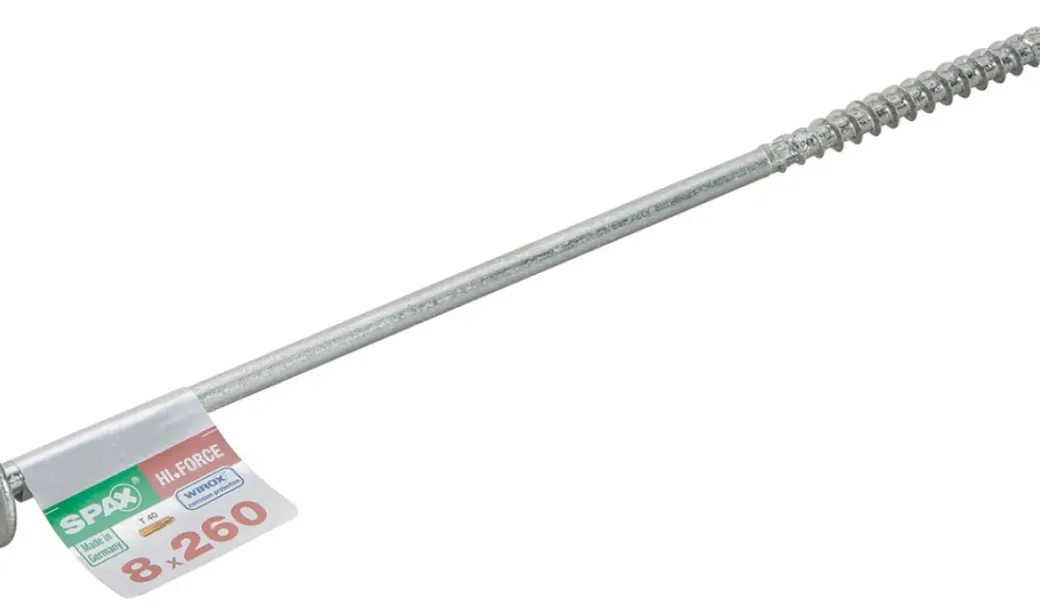 Brico Schroeven-Spax Schroef 'Hi.Force' Wirox 8X260Mm