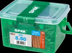 Brico Tuinbeslag & Terrasschroeven-Spax Terrasschroef A2 Inox 50X5Mm 230 St