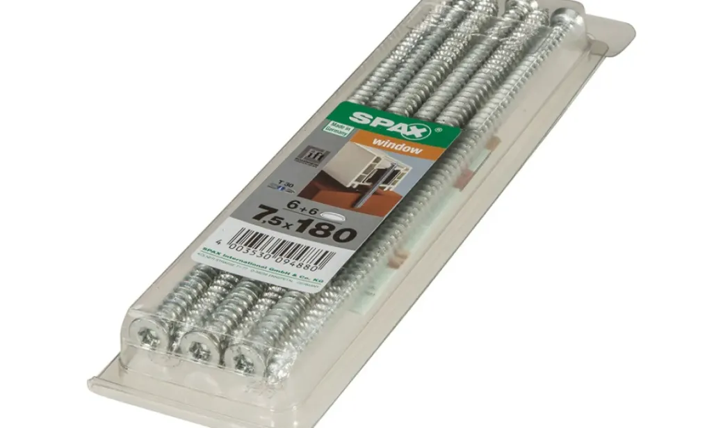 Brico Schroeven-Spax-Ra Kozijnschroef 'T-Star' Wirox 7.5X180Mm 6 Stuks