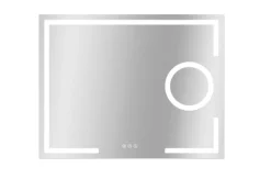 Spiegel Brett Rechthoek Met Ledverlichting Touch Sensor En Spiegelverwarming 70X90Cm|Brico Outlet