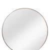 Spiegel Lounge Rond Rosegoud O80Cm|Brico Best