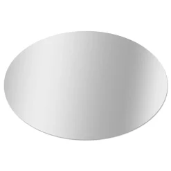 Spiegel Ovaal Met Gepolijste Randen 60X40Cm|Brico