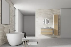 Spiegel Renzo Rond Met Ledverlichting Touch Sensor En Spiegelverwarming O60Cm|Brico Best