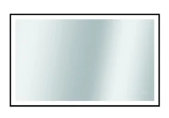 Spiegel Swann Rechthoek Met Ledverlichting Touch En Spiegelverwarming Zwart 75X120Cm|Brico Best