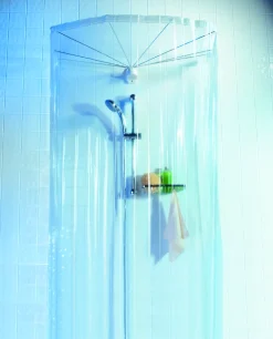 Spirella Douchegordijn Ombrella Clear 8 Armen|Brico
