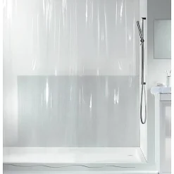 Spirella Douchegordijn Peva Transparant 180X200|Brico Best