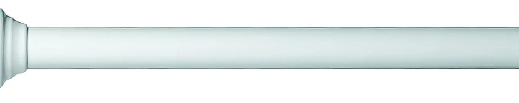 Spirella Douchestang Decor 125-220Cm Wit|Brico