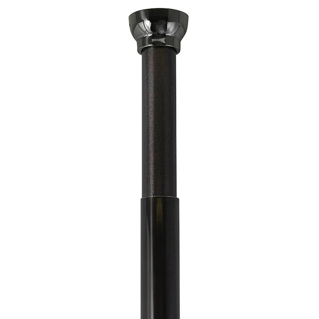 Spirella Douchestang Kreta 125-220Cm Zwart|Brico Hot