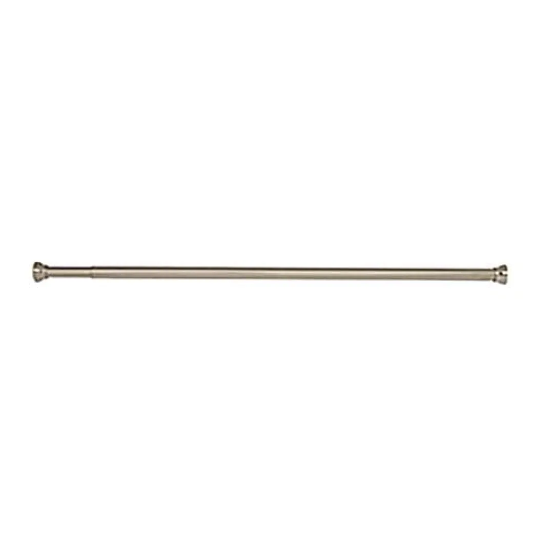 Spirella Douchestang Kreta 125-220Cm Zilver Geborsteld|Brico New