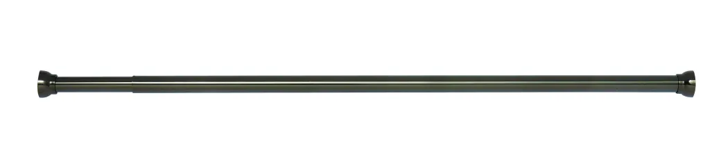 Spirella Douchestang Kreta 75-125Cm Zwart|Brico