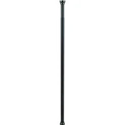 Spirella Douchestang Kreta 75-125Cm Zwart|Brico