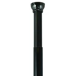 Spirella Douchestang Kreta 75-125Cm Zwart|Brico