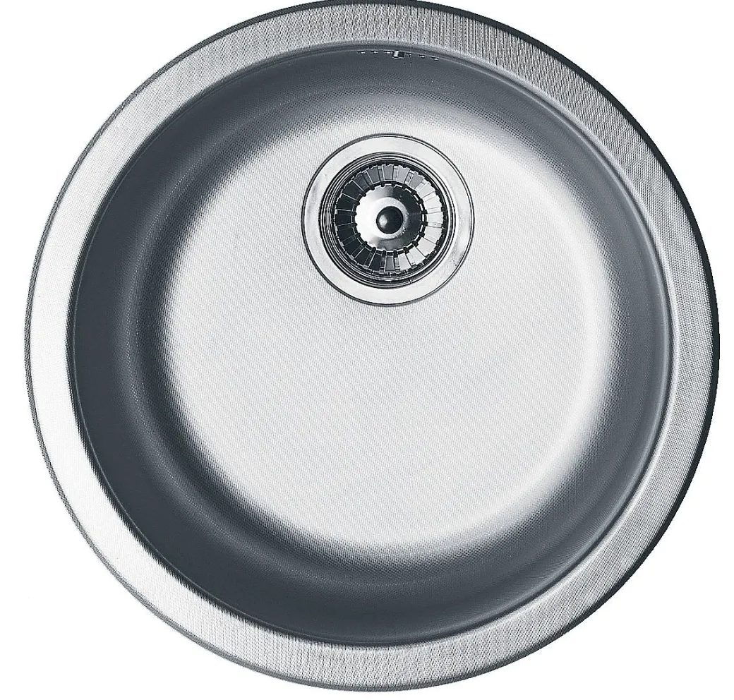 Spoelbak Rond O45Cm Rvs|Brico Discount