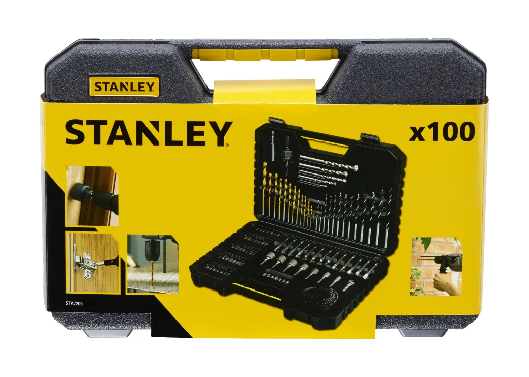 Stanley Boren-En Bitsset Sta7205-Xj 100-Delig|Brico Discount