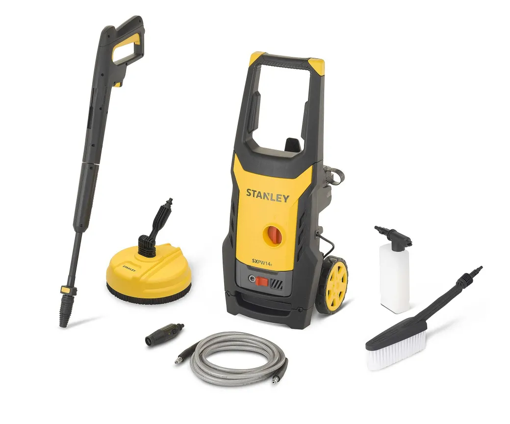 Stanley Hogedrukreiniger Sxpw14Pe- 1400W - Max. 110 Bar - 390 L/H - Incl. 5M Slang - Accessoires – Terrasreiniger|Brico Sale