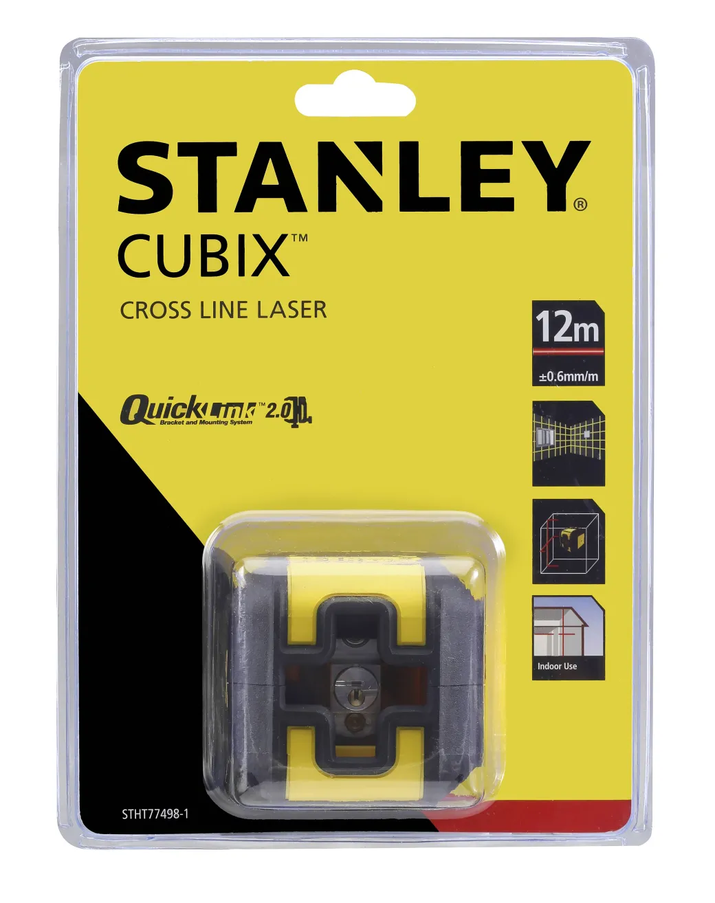 Stanley Kruislijnlaser Cubix 12M|Brico Hot