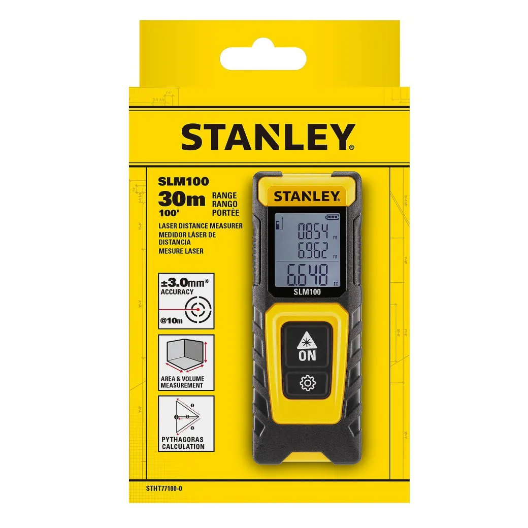 Stanley Laserafstandsmeter Slm100 30M|Brico Discount