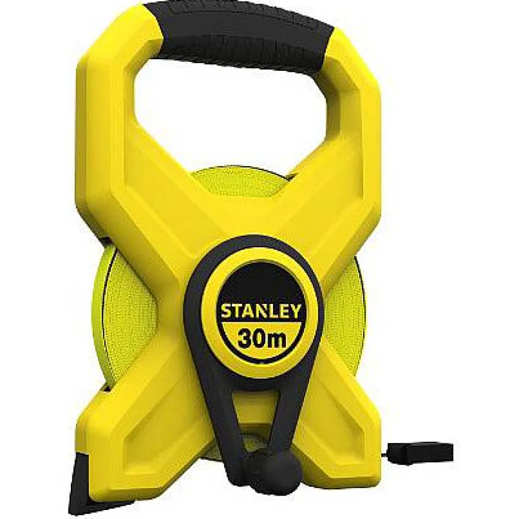 Stanley Rolmeter 'Long Tape' Glasvezel 30 M|Brico Hot