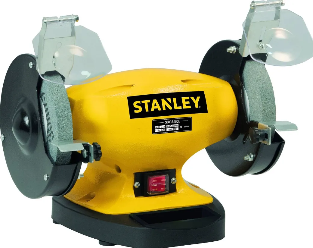 Stanley Sxgb150E Bankslijpmachine Dubbel 330 Watt 150 Mm|Brico Online