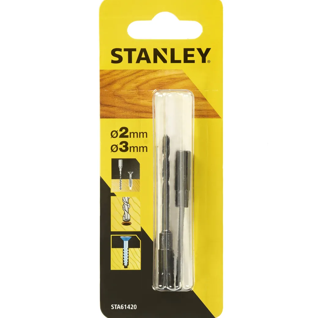 Stanley Voorboortjes 2-3Mm|Brico New