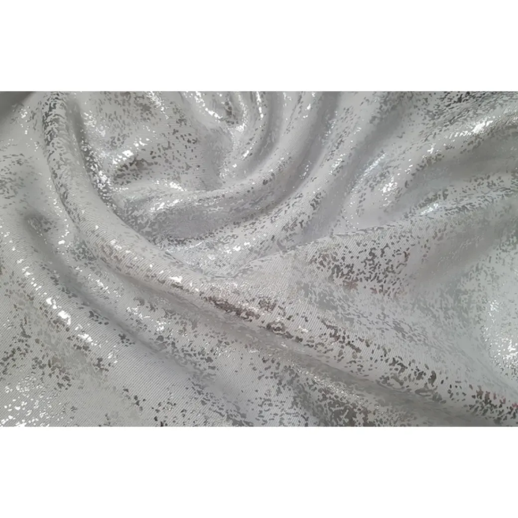 Brico Gordijnen-Stardust Verduisterend Gordijn Wit 140X260Cm