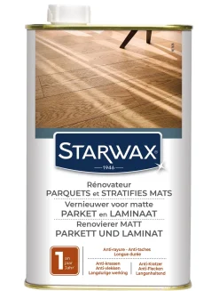 Starwax Vloervernieuwer Parket En Laminaat Mat 1L|Brico