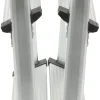Steppy Huishoudtrap Aluminium Dubbel 3 Treden Platform 31X20 Cm|Brico New