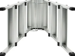 Steppy Huishoudtrap Aluminium Dubbel 3 Treden Platform 31X20 Cm|Brico New